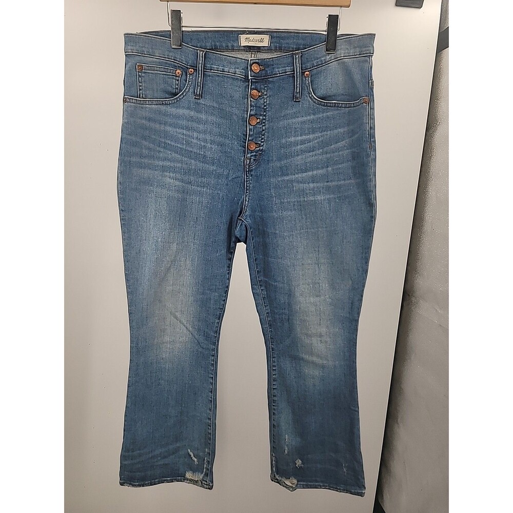 Madewell Cali Demi Boot Jeans Sz 33
